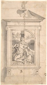 Pietà (Design for an Altar) MET DP801689