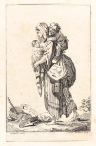 Peasant Woman with Two Children MET DP874157