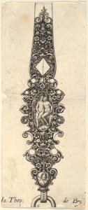 Pendant Design with Adam and Eve, from Des Pendants de Cleffs pour les Femmes MET DP837186