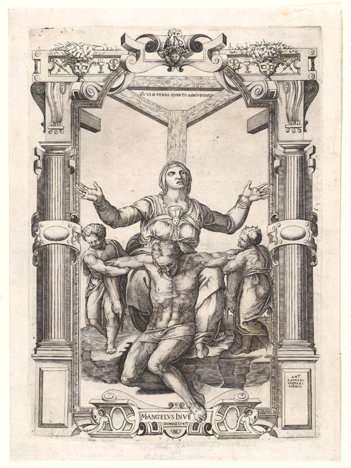Pietà with Angels in Front of the Cross MET DP874192