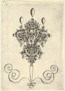 Pendant Design with a Couple at Center MET DP837426