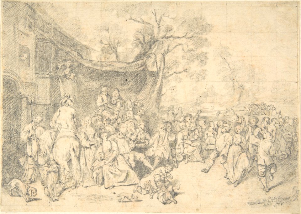 Peasants' Dance Outdoors MET DP803967