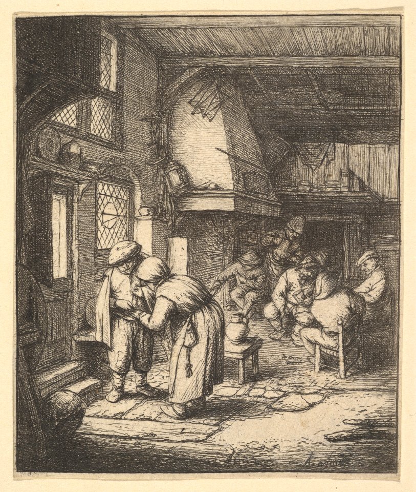 Peasant Paying his Bill MET DP822062