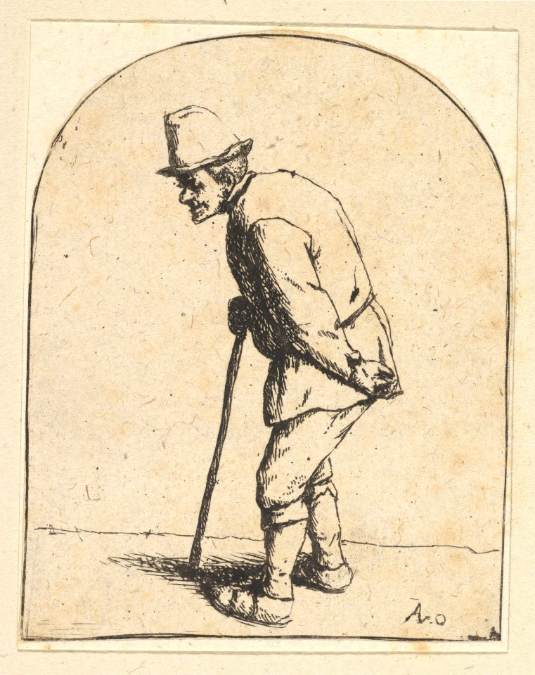 Peasant with Stick MET DP821834