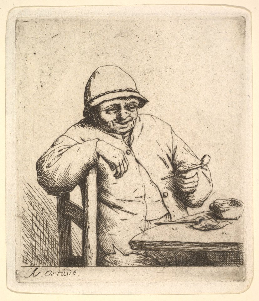 Peasant with a Pipe MET DP821848