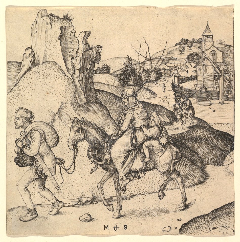 Peasant Family Going to Market MET DP820023