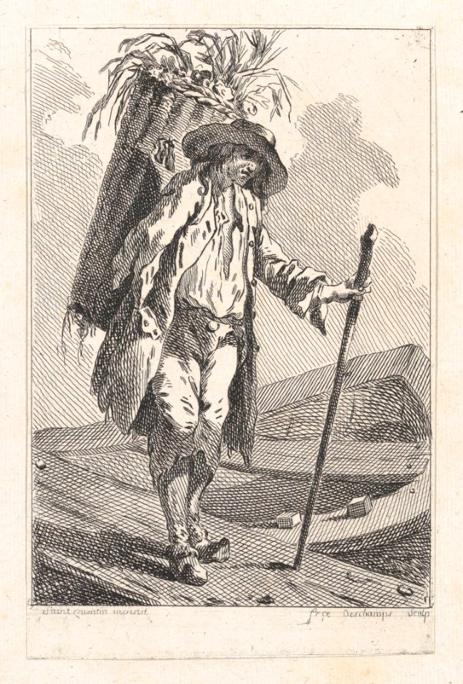 Peasant with Staff and Basket MET DP874159