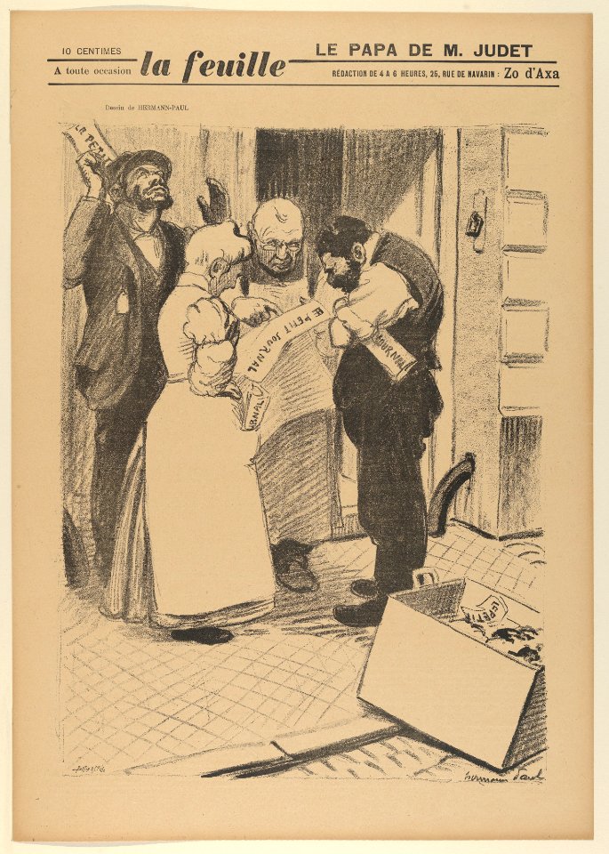 Papa de M. Judet (from La Feuille) MET DP838454