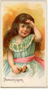 Persimmon, from the Fruits series (N12) for Allen & Ginter Cigarettes Brands MET DP834639