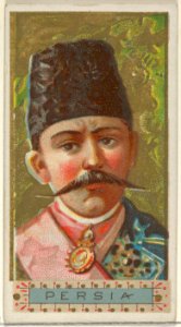 Persia, from the Types of All Nations series (N24) for Allen & Ginter Cigarettes MET DP836455