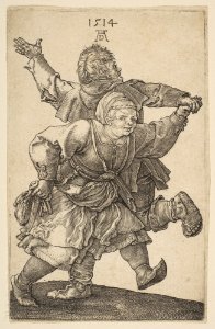 Peasant Couple Dancing MET DP815753