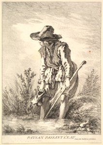 Peasant Crossing Water MET DP826297