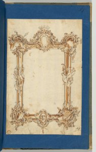 Picture Frame, in Chippendale Drawings, Vol. I MET DP-14278-054