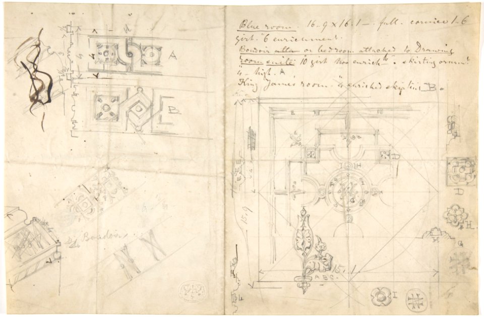 Paneled Ceiling Design MET DP806464