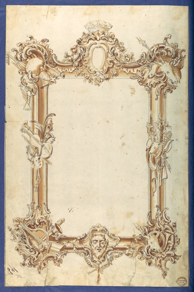 Picture Frame, in Chippendale Drawings, Vol. I MET DP104178
