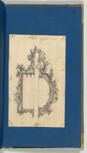 Pier Glass Frames, in Chippendale Drawings, Vol. I MET DP-14278-063