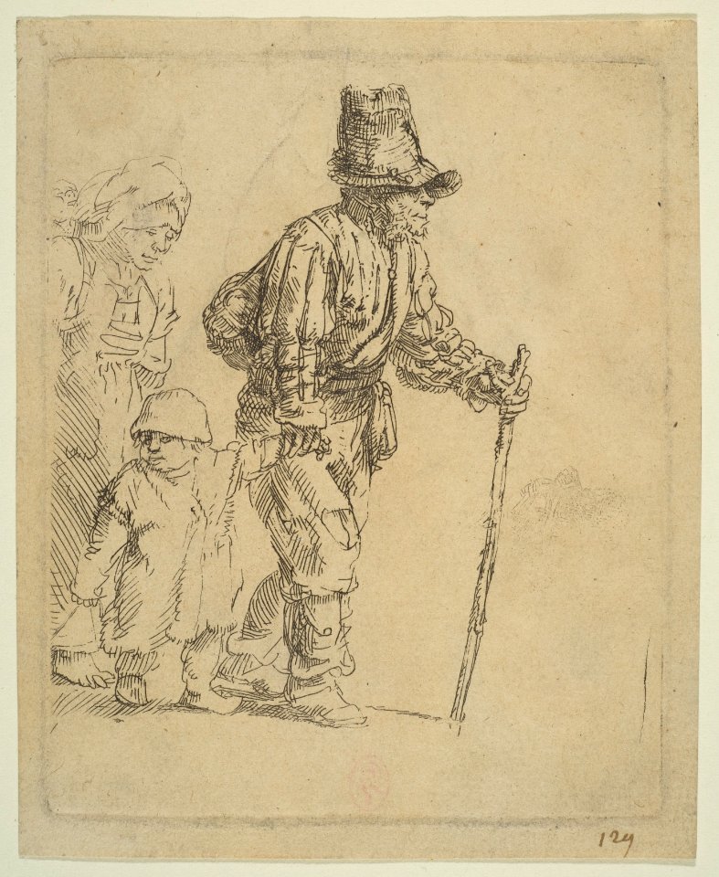 Peasant Family on the Tramp MET DP814779