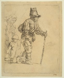 Peasant Family on the Tramp MET DP814779