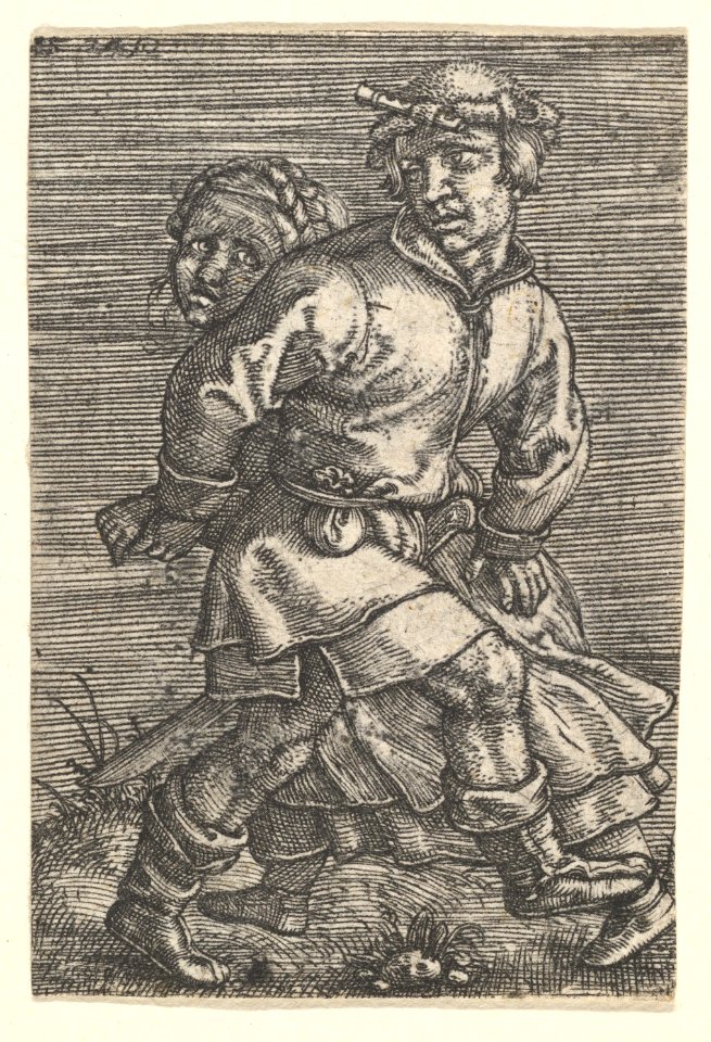 Peasant Couple Dancing MET DP828641