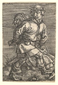 Peasant Couple Dancing MET DP828641