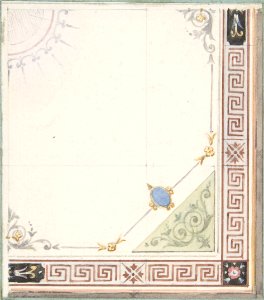Pompeiian Design for Paneling MET DP807065