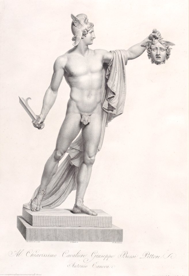 Perseus with the head of Medusa. From Met DP887791