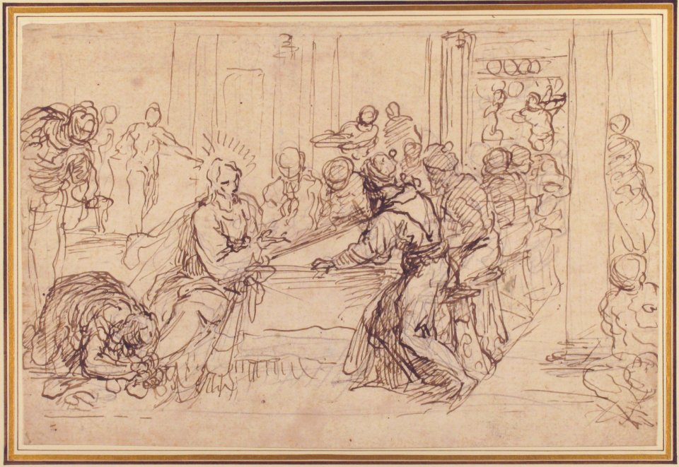 Penitent Woman Anointing the Feet of Christ at the Table of Simon the Pharisee MET 67.95.11