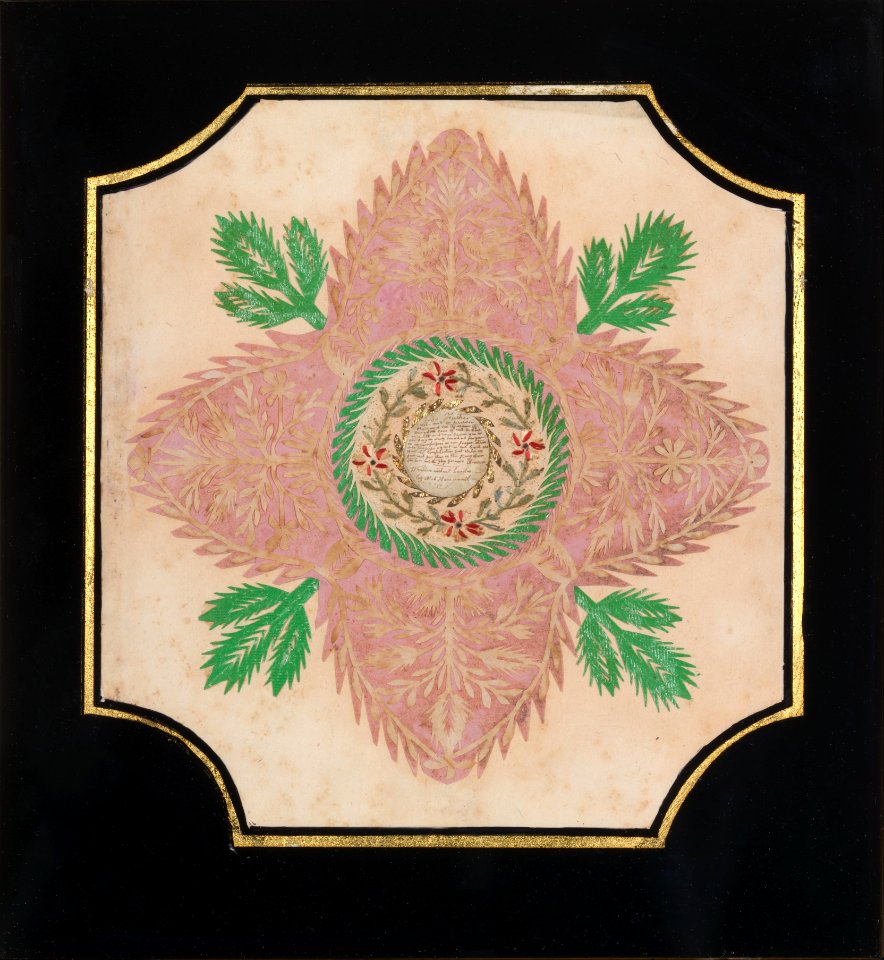 Paper cut-out with The Lord's Prayer MET DP372401