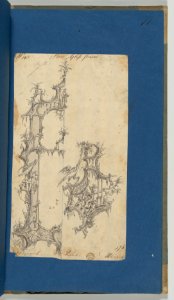 Pier Glass Frames, in Chippendale Drawings, Vol. I MET DP-14278-062
