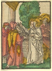 Parable of the Pharisees and the Tax-Collector, from Das Plenarium MET DP849912