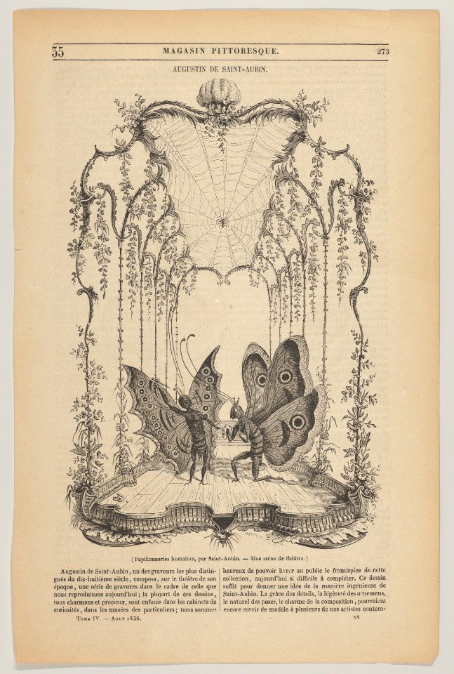 Papillonneries humains, Illustration from the Magasin Pittoresque MET DP834279