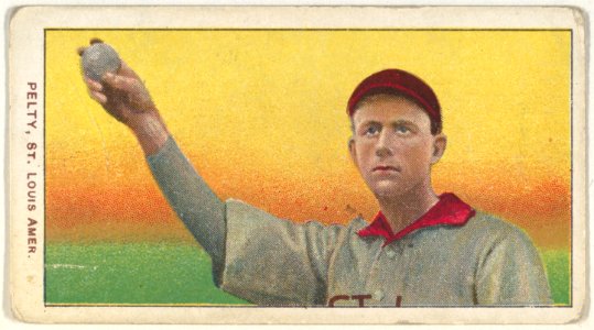 Pelty, St. Louis, American League, from the White Border series (T206) for the American Tobacco Company MET DP843228