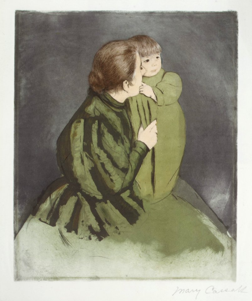 Peasant Mother and Child MET DR94