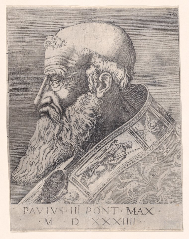 Pope Paul III, Bareheaded Met DP888690