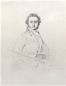 Portrait of Niccolò Paganini Met DP886016