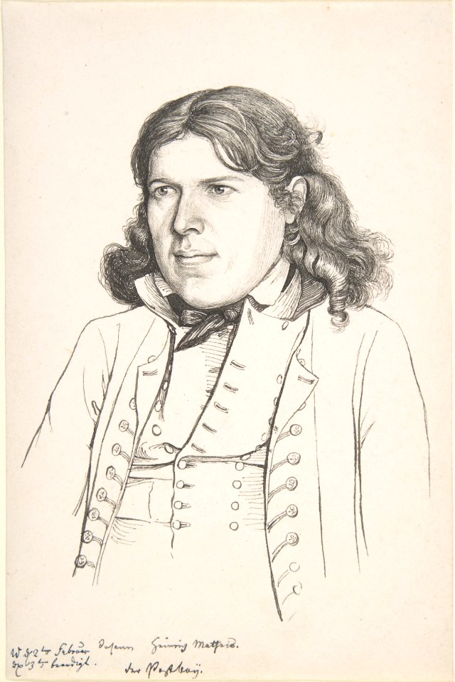 Portrait of the Postillion Johann Heinrich Matheis MET DP804012