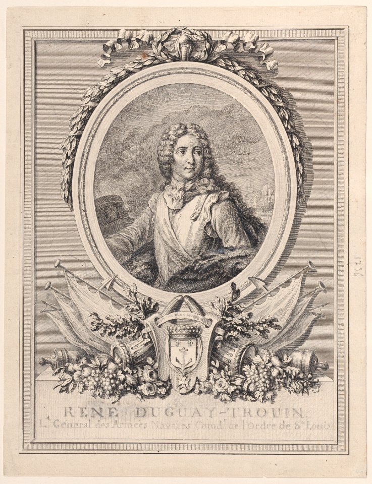 Portrait of René Duguay-Trouin, Lieutenant-General of the Naval Armies of the King Met DP887967