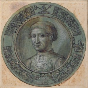 Portrait of Rinaldo Orsino, Archbishop of Florence (1474-1508) MET 61.663.395