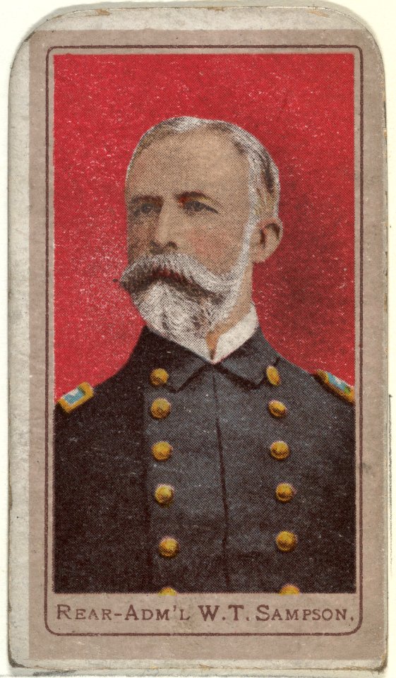 Rear-Admiral W. T. Sampson, from the Heroes of the Spanish War series (T175) MET DP842582
