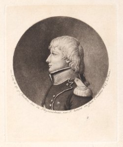 Portrait of Napoleon Bonaparte, to left Met DP887362