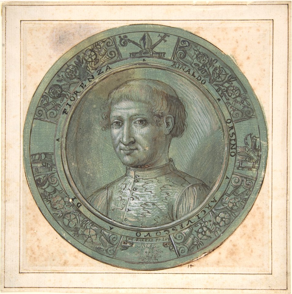 Portrait of Rinaldo Orsino, Archbishop of Florence (1474-1508) MET DP808254