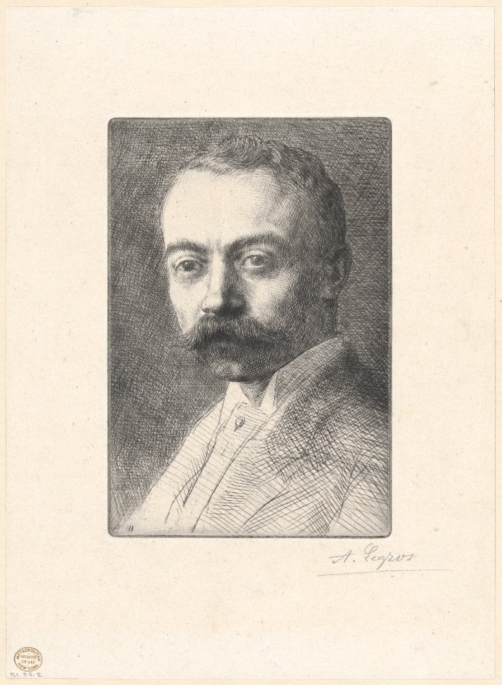 Portrait Head of Edward D. Adams MET DP877185