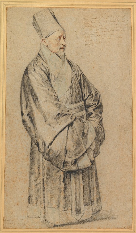 Portrait of Nicolas Trigault in Chinese Costume MET DP820062