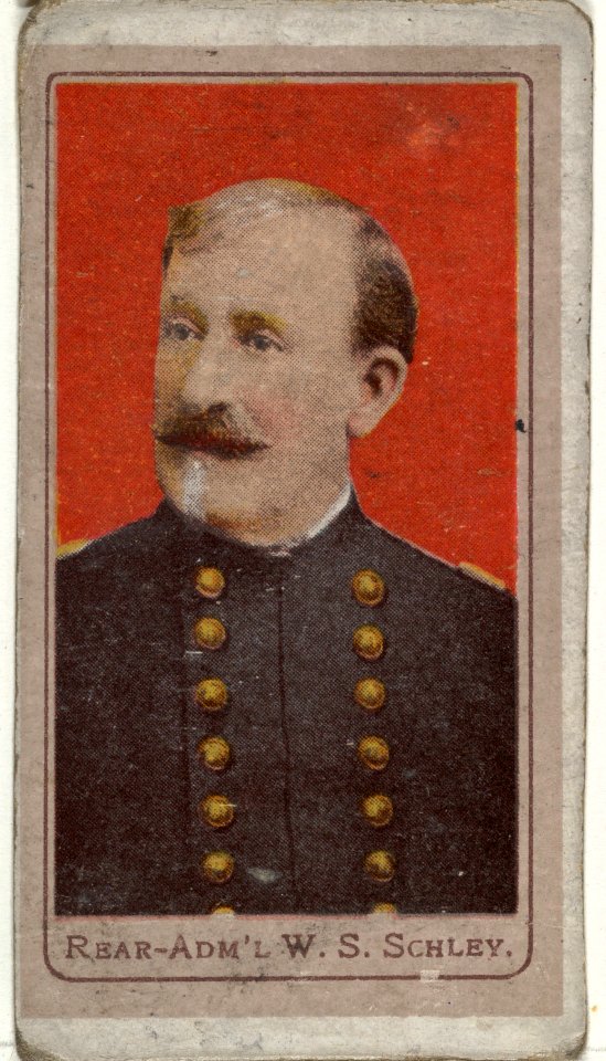 Rear-Admiral W. S. Schley, from the Heroes of the Spanish War series (T175) MET DP842583