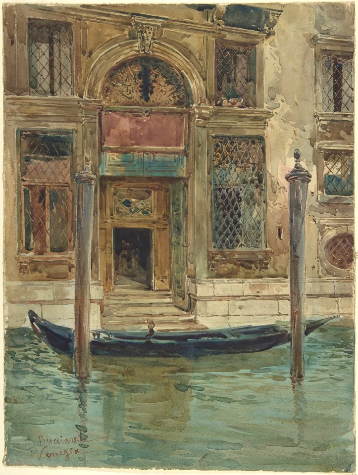 Portal of a Venetian Palace MET DP807991