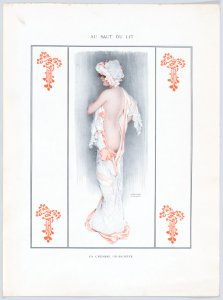 Portfolio with plates from "De la Brune à la Blonde" and other designs by Raphael Kirchner MET DP861942