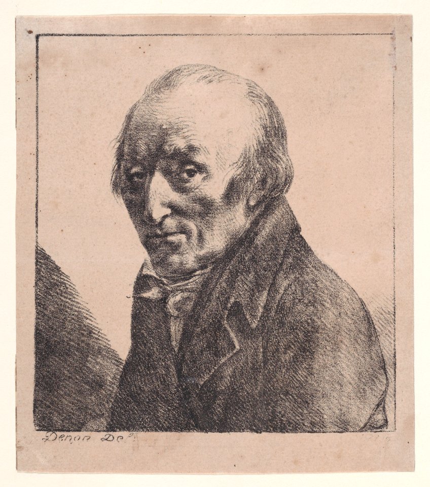 Portrait, bust of an old man Met DP890240