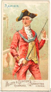 Rapier, from the Arms of All Nations series (N3) for Allen & Ginter Cigarettes Brands MET DP828691