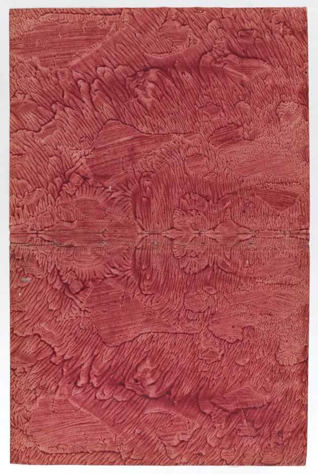 Red paste paper book cover Met DP887101