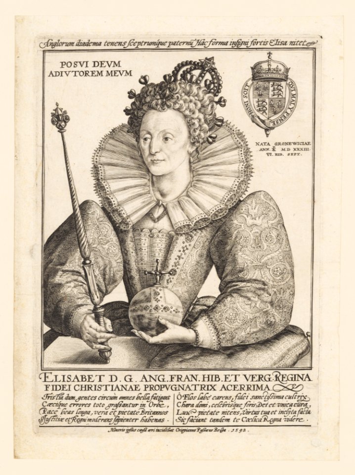 Queen Elizabeth I Met DP-18112-001